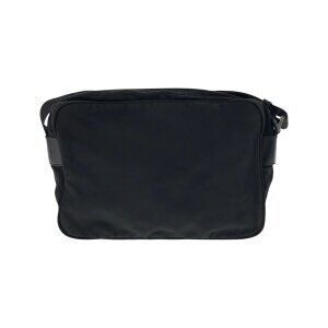 Prada plate Bag nylon black logo Tessuto triangular Shoulder